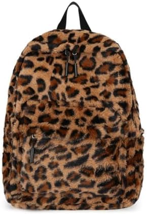 Amazon.com: HOKMAH Fashion Backpack Y2K Purse, Cute Fuzzy Daypack